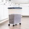 IRIS USA WeatherPro Airtight Pet Food Storage Container, Navy